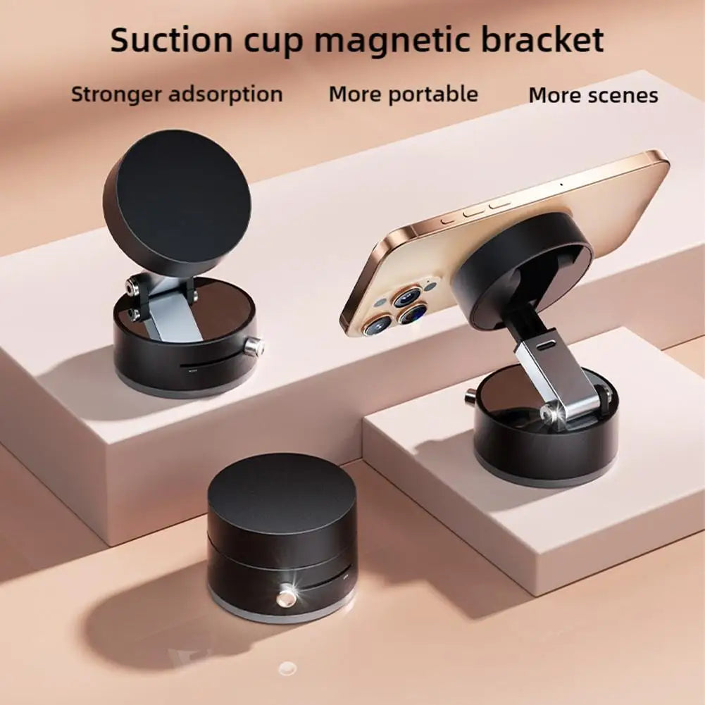 MAGNETIC VACUUM SUCTION PHONE HOLDER