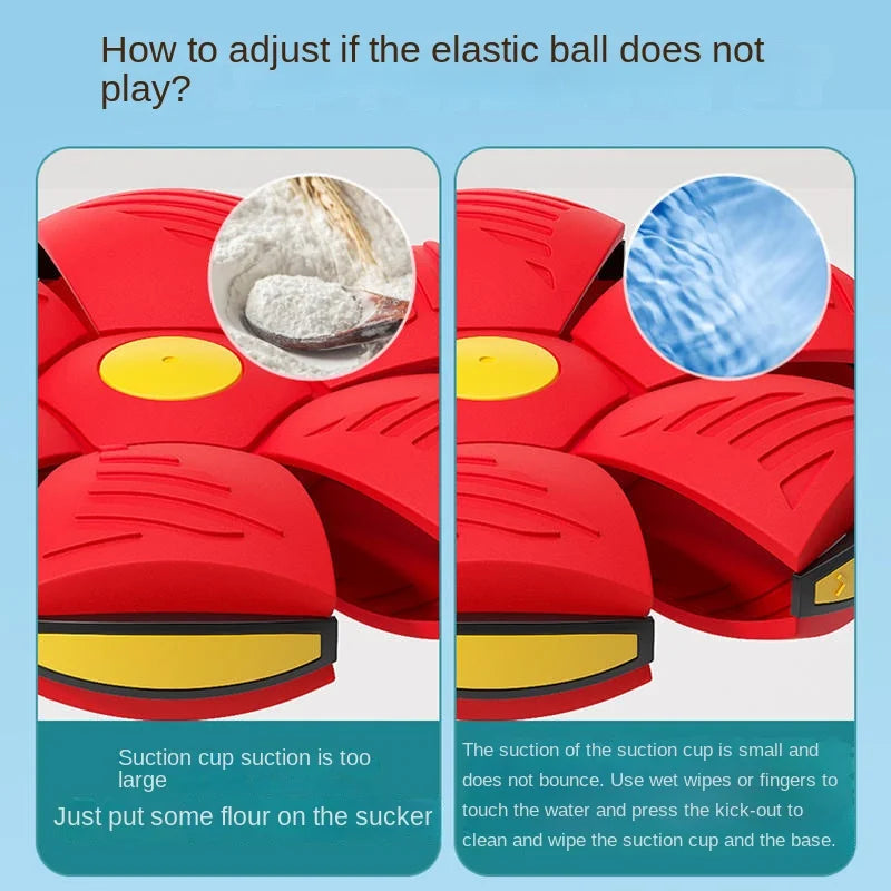 PET FLYING SAUCER BALL