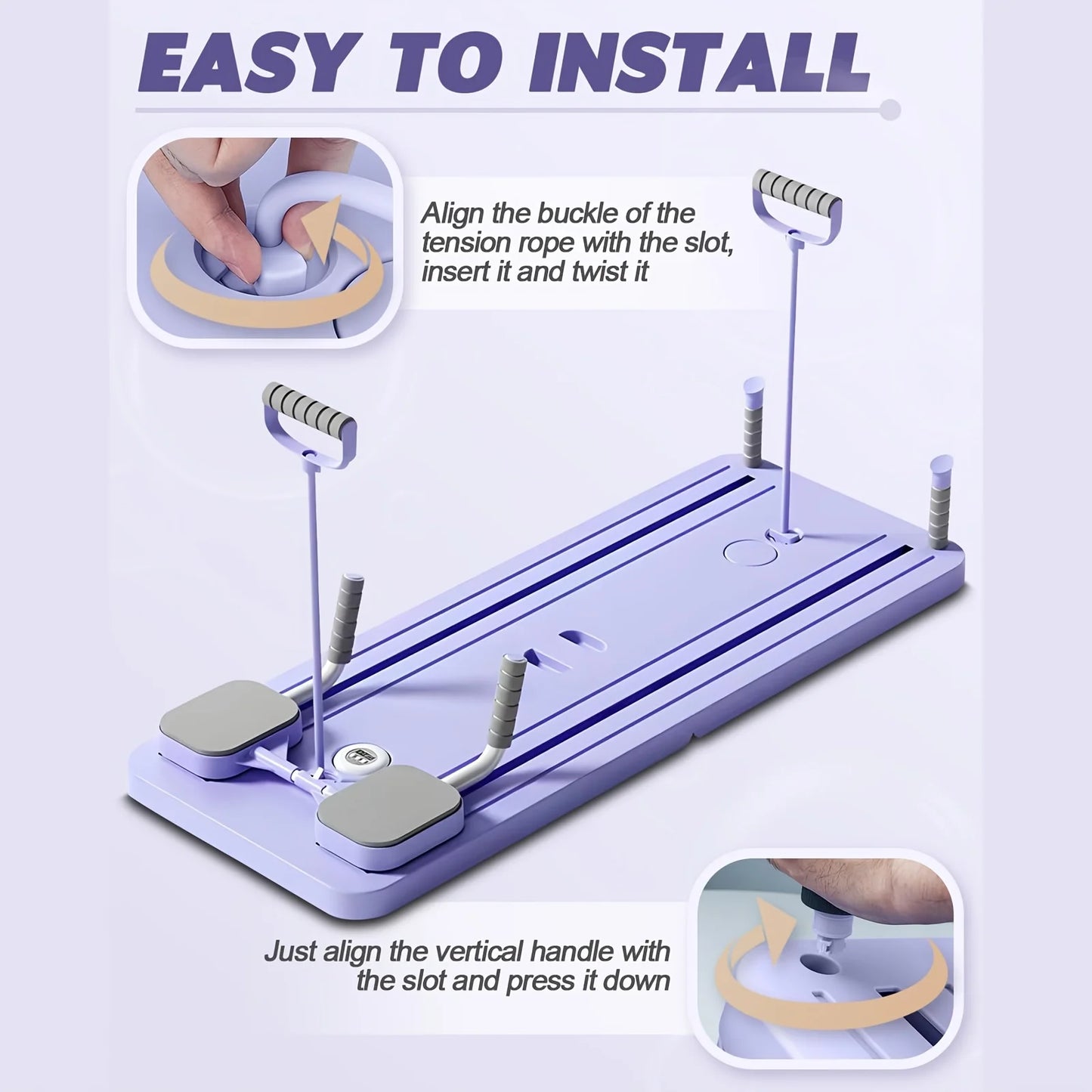 FOLDABLE PILATE MACHINE